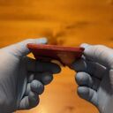 portfele skórzany portfel mały czerwony