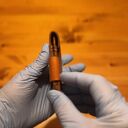 portfele portfel damski brązowy skórzany z klapką