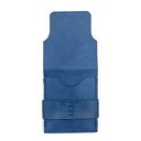 oryginalne portfele portfel ze skóry niebieski skórzany na karty