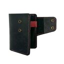 portfele duży czarny portfel z dodatkiem