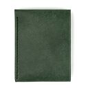 portfele zielono brązowy portfel skórzany