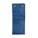 portfele niebieski portfel skórzany ręcznie