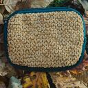 Mały portfelik patchwork handmade z motywem żuka