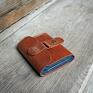 ladybuq art studio portfele prezent dla wielofunkcyjny portfel w rudym