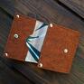 portfele filcowy portfel z liskiem