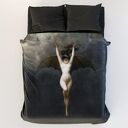 Artystyczna pościel premium z XIX - wiecznym obrazem w stylu dark romantic 200x220