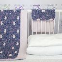 LISKI GRANAT POSZEWKA NA POŚCIEL DLA DZIEWCZYNKI XS (90x75 cm)