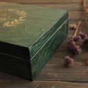 Pudełko personalizowane na zdjęcia ślubne 13x18 cm z grawerem