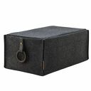 Pudełko na płyty DVD - pojemnik szary z klapką