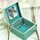 szkatułka - lawenda i sowa