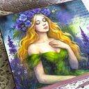 Pudełko drewniane - Lawendowa opowieść