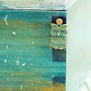 szkatułka - lawenda i sowa