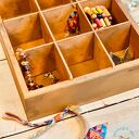 Kufer na biżuterię, z przegródkami, prezent dla niej