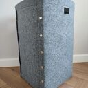 Ogromne pudełko, wysoki, duży kosz, pojemnik - na pranie