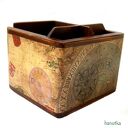 Róża wiatrów - pudełko na karteczki