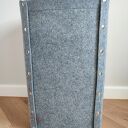 Ogromne pudełko, wysoki, duży kosz, pojemnik - na pranie