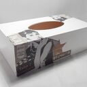 Chustecznik Audrey Hepburn - pudełko na chusteczki decoupage handmade