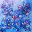 "Granatowy wieczór" - Szkatułka