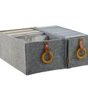 Pudełko do przechowywania pły DVD - szary bez klapki