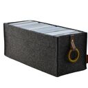 Pudełko na płyty CD, pojemnik szary do przechowywania kolekcji płyt