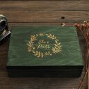 Pudełko personalizowane na zdjęcia ślubne 13x18cm grawer