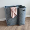 Ogromne pudełko, wysoki, duży kosz, pojemnik na pranie