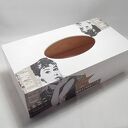 Chustecznik Audrey Hepburn - pudełko na chusteczki decoupage handmade
