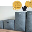 Ogromne pudełko, wysoki, duży kosz, pojemnik - na pranie