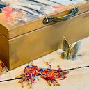 Kufer na biżuterię, z przegródkami, prezent dla niej