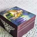 Pudełko drewniane - Lawendowa opowieść