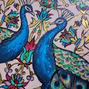 ręcznie malowane pudełko na biżuterię szkatułka PAW