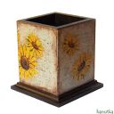 SŁONECZNIKI - pudełko na długopisy