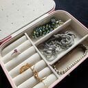 ręcznie malowane pudełko na biżuterię szkatułka PAW