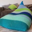 Bean bag 70x100, XXL, puf jak sako, pufa