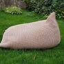 Złośliwy Lis Bean bag 90x120, puf XXL, jak sako, pufa