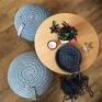 Knitting Factory home puf poducha, siedzisko, pufa scandi