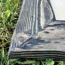 Drewniana rama 25 x 35 cm z charakterem starego drewna