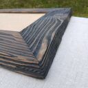 Drewniana rama 25x35 cm Retro duch - rękodzieło z drewna z recyklingu