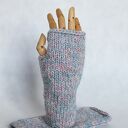 Mitenki Ewa-bezszwowe rękawiczki bez palców z krótkim kciukiem