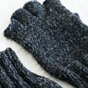 Melanżowe wełniane mitenki dla Niego