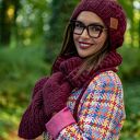 Rękawiczki MERINO “Bordo”