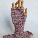 Mitenki Elwira - bezszwowe rękawiczki bez palców z krótkim kciukiem