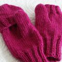 Wełniane rękawiczki Flap z klapką