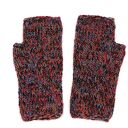 Beata - kolorowe bezszwowe mitenki rękawiczki bez palców z małym kciukiem