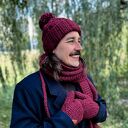 Męskie rękawiczki MERINO “Bordo”