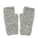 Leokadia - bezszwowe mitenki rękawiczki bez palców z małym kciukiem