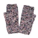 Amanda - kolorowe bezszwowe mitenki rękawiczki bez palców z małym kciukiem