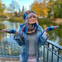 Rękawiczki MERINO 50%- Górski potok”