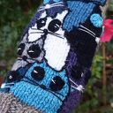 Mitenki w kotki/ Jesień /Zima Handmade Szalone koty Wełniane / Prezent