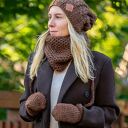 Rękawiczki MERINO “Brąz”